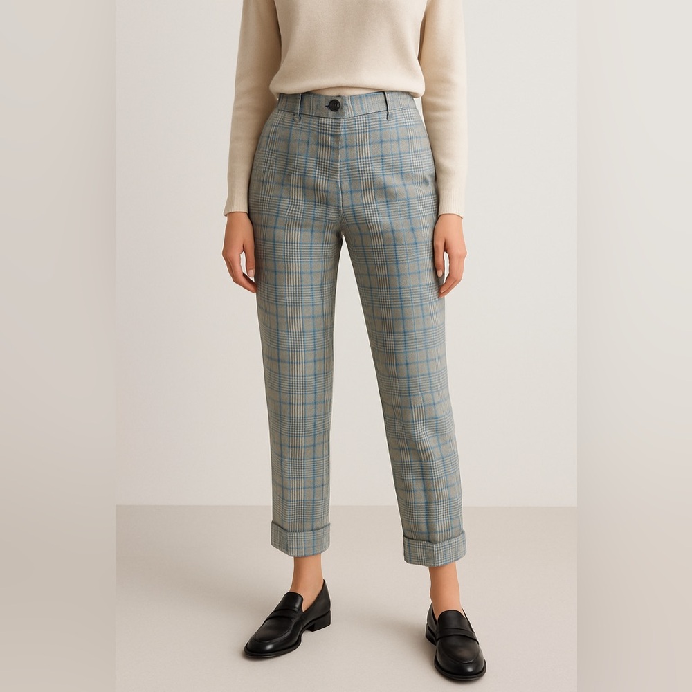 NWOT BIANCALANCIA Virgin Wool Trousers